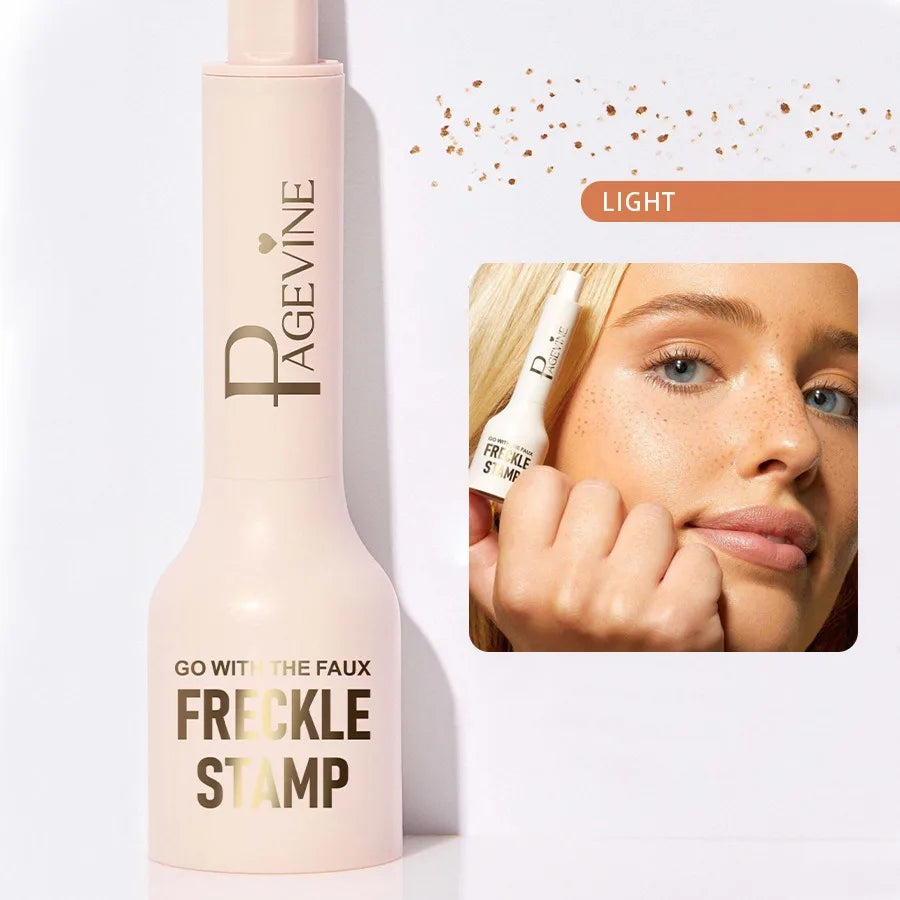 Liquid Air Cushion Freckle Stamp Pen with Five-Point Head for Natural Simulation - Waterproof and Long-Lasting Makeup
