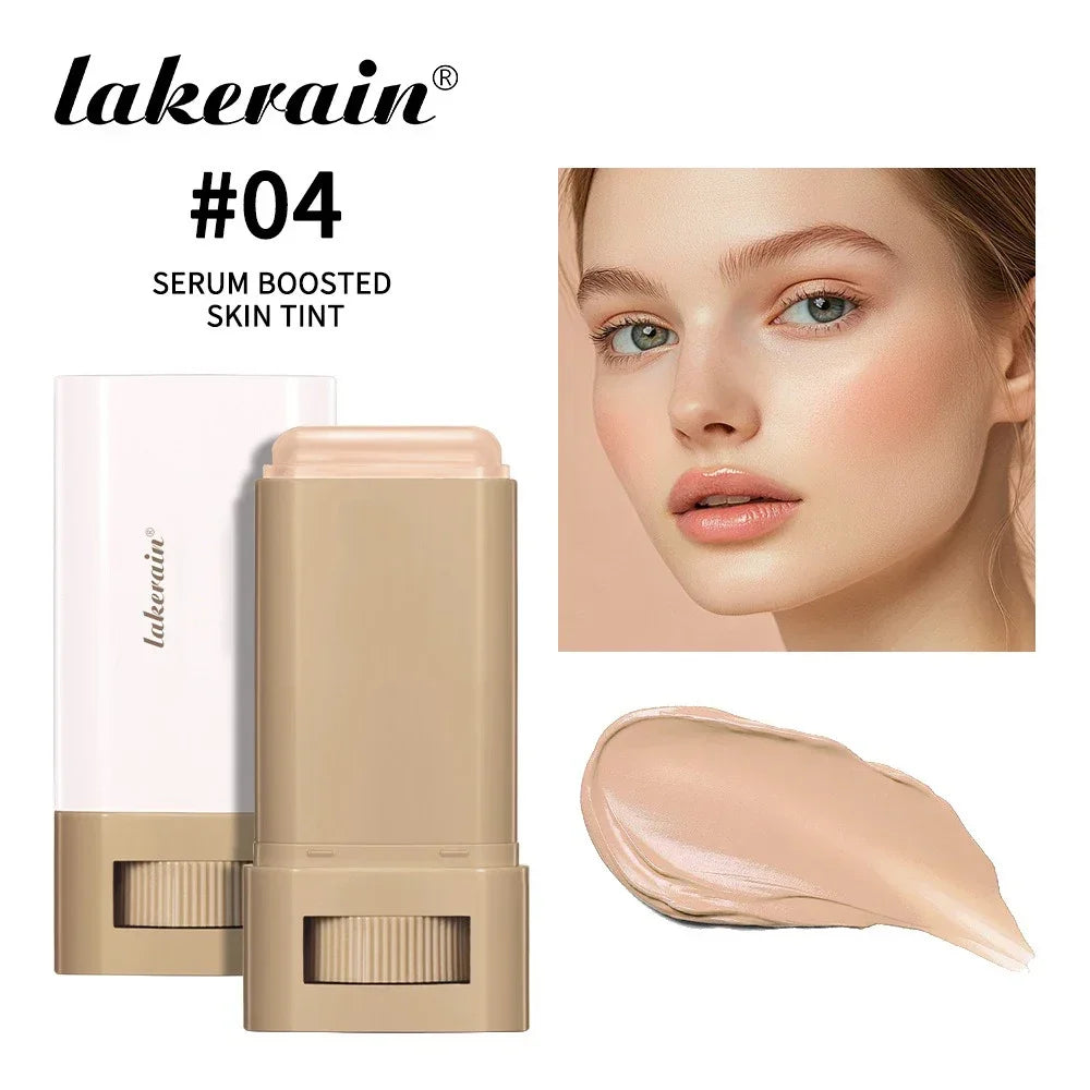 6Color Tinted Foundation Cream Stick Waterproof Lasting Oil-Control Cover Acne Makeup Smooth Moisturize Concealer Serum Balm