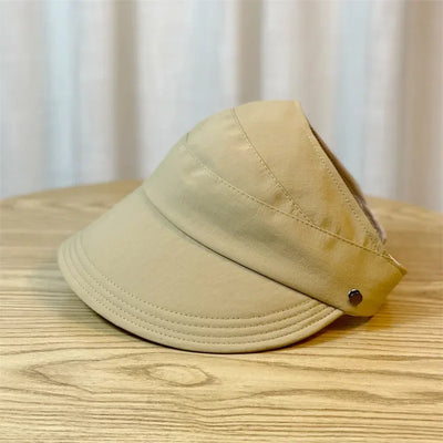 1Pc Women'S Visors Fashion Sun Protection Hats Creative Face Mask Hook Design Hats New Product Summer Sun Hat Apparel Accessorie