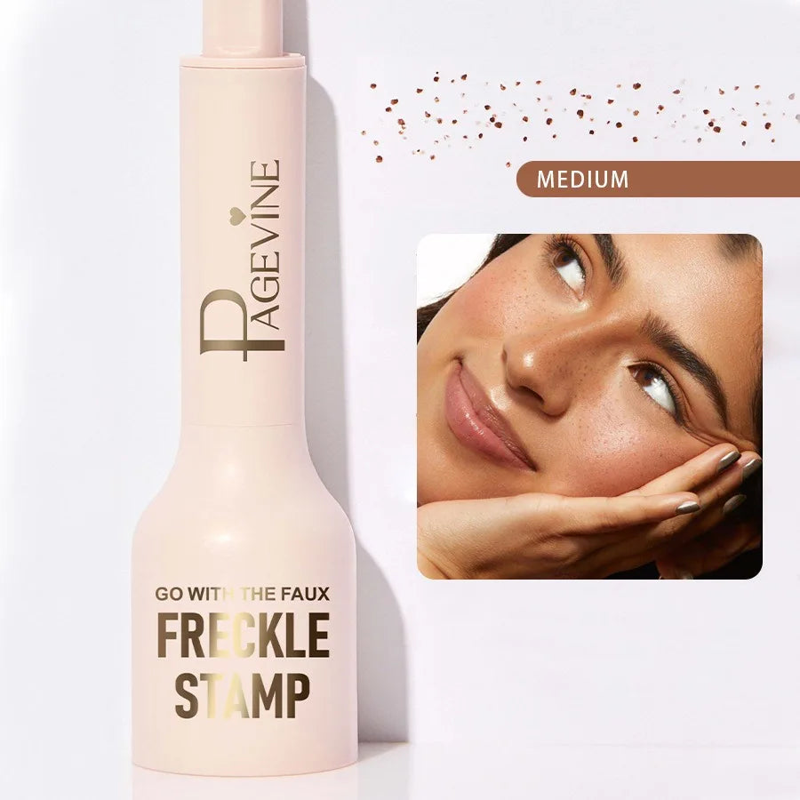 Liquid Air Cushion Freckle Stamp Pen with Five-Point Head for Natural Simulation - Waterproof and Long-Lasting Makeup