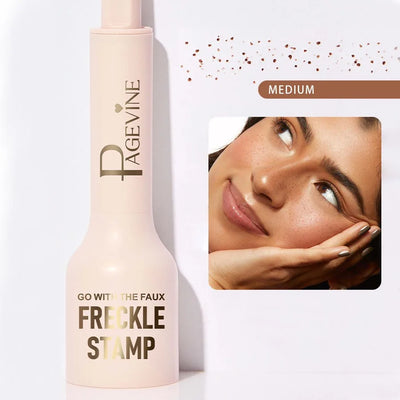 Liquid Air Cushion Freckle Stamp Pen with Five-Point Head for Natural Simulation - Waterproof and Long-Lasting Makeup